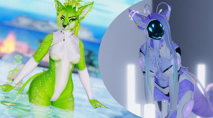 Nebula the Foxigen by Foxipaws