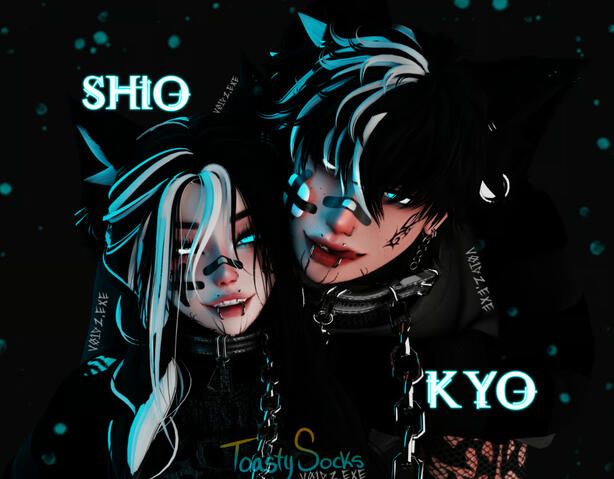 Kyo + Shio by ToastySocks