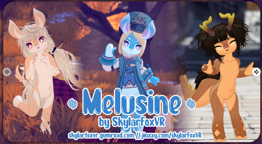 Melusine Fontaine by SkylarFoxVR