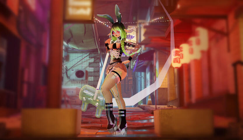 Gummy Bunny by LilMissPasta