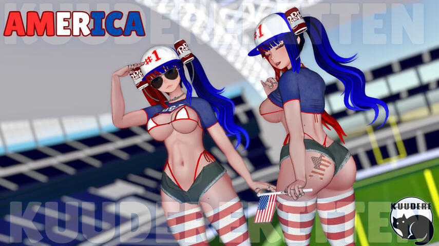 AMERICA!!! by KuudereKitten