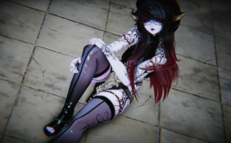 Ruvy the Goat by GothMommyRinny